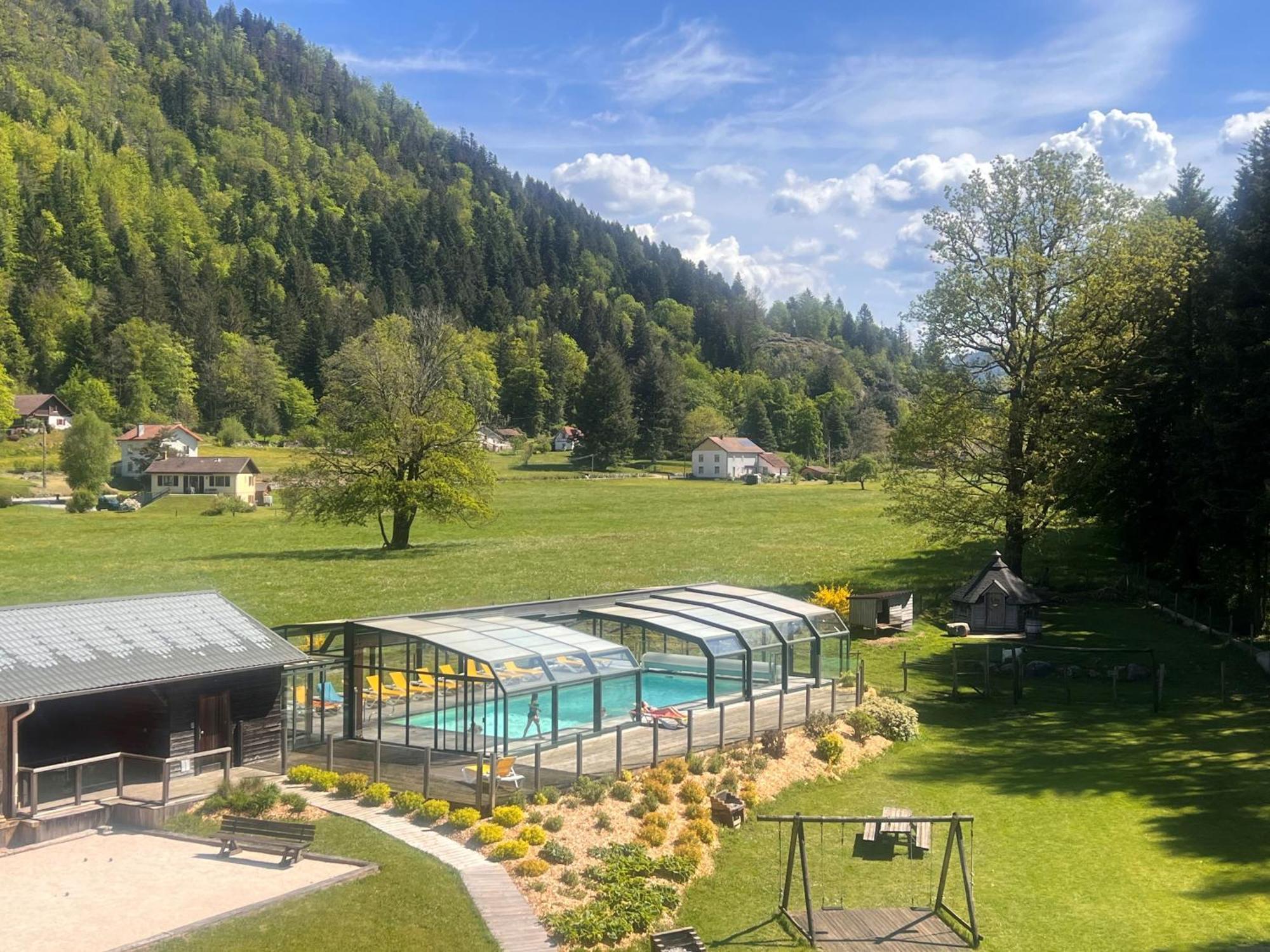 Gite Roche Des Ducs Avec Piscine Toute L'Annee, Spa, Sauna, Hammam Rochesson Dış mekan fotoğraf